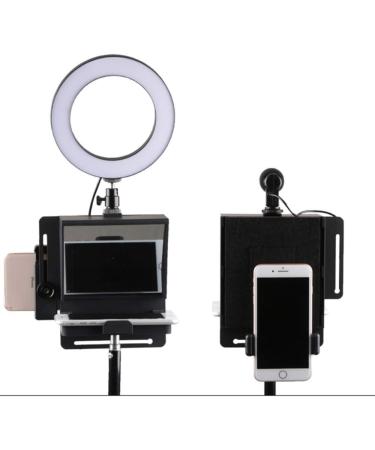 Mini Teleprompter with Remote Control for Phone and DSLR Recording - Buy Online on GoSupps.com
