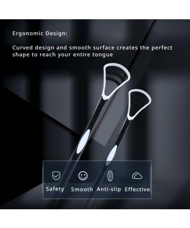 Buy Tongue Scraper for Bad Breath Relief | Easy-to-Use Tongue Cleaner for Adults | Essential Oral Care Travel Tool - Buy Online on GoSupps.com