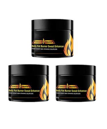 3pcs Hot Cream  Workout Enhancer Gel Slimming Shaping Cream  Fat Burning Cream for Belly  Natural Weight Loss Cream Cellulite Treatment for Thighs  Legs  Abdomen  Arms and Buttocks  for Men or Women