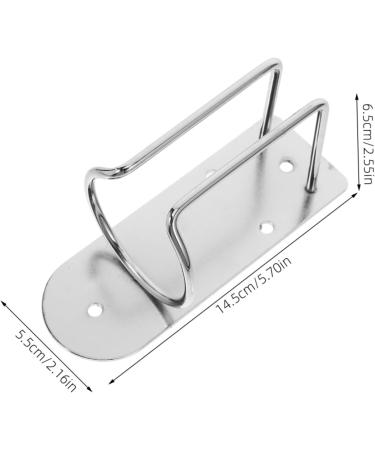 Angoily Barber Hanger Wall-Mounted Storage Holder for Hair Clipper Hair Stand Wall Storage Stand for Hair Clipper Hair Clipper Wall-Mounted Stand Beard Rack Stainless Steel - Buy Online on GoSupps.com