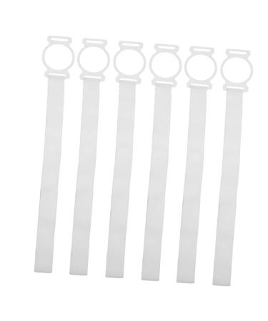 Cabilock 6-hour rubber band for moxibusion Tool for burning Moxa Moxa healing Moxa Moxibustion Tool Moxa-belt Moxibustion case acupuncture massage device Moxibuspot white PP Haupt