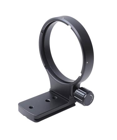 iShoot Lens Support Collar Tripod Mount Ring for Nikon AF 80-400mm f/4.5-5.6D ED VR and Nikon AF-S 300mm f/4D IF-ED -Bottom is Camera Quick Replease Plate Feature