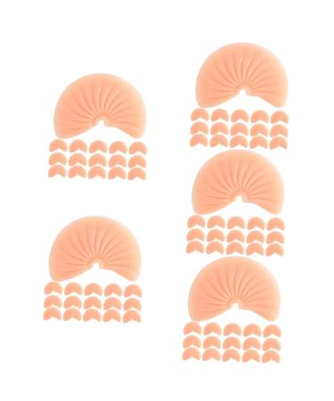 FAVOMOTO 120 Pcs Imitation Chocolate Chips Interesting Chocolate Model Fake Chocolate Multi-function Chocolate Decor Decorative Chocolate Shop Display Prop Accessories Pvc Fake Cake Pink