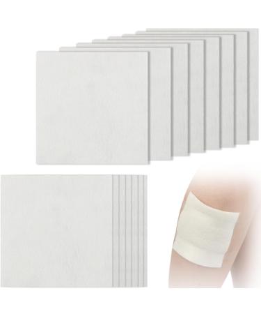 4"x4" Calcium Alginate Wound Dressing for Pressure Ulcer Bed Sore Leg Sore Diabetic Foot Ulcer Burns Skin Tears Faster Wound Care with Non-Adhesive Highly Absorbent Pad (Pack of 10) 4"x4" (Pack of 10)