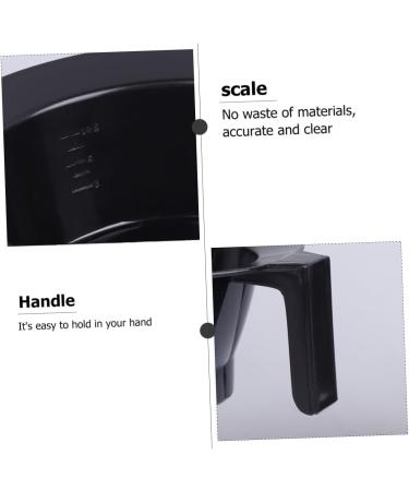 Healifty 4 pi ces Kit Bols de Teinture pour Cheveux avec Poign e et Graduation Bol Plastique pour Coloration et Soin Capillaire Outil Coiffure Mixte Noir Usage Salon et Maison - Buy Online on GoSupps.com