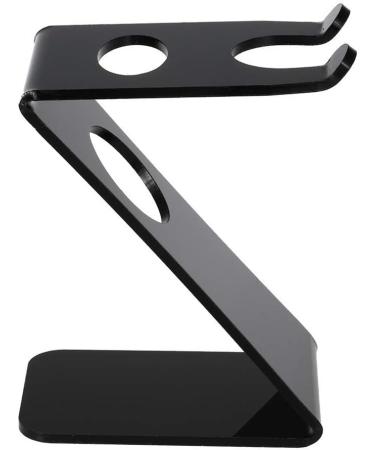 Buy Razor and Brush Holder Stand for Shower - Men's Shaving Brush Stand in Black | International Shipping Available - Buy Online on GoSupps.com