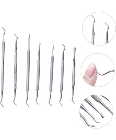 Ipetboom 1 Set Manicure Tools Nail Gel Tweezers for Craft Nail Polish Gel Nail Tools for Nail Art Gel for Nails Cuticle Shaper Precision Fine Point Tools Exfoliating Pusher Stainless Steel - Buy Online on GoSupps.com