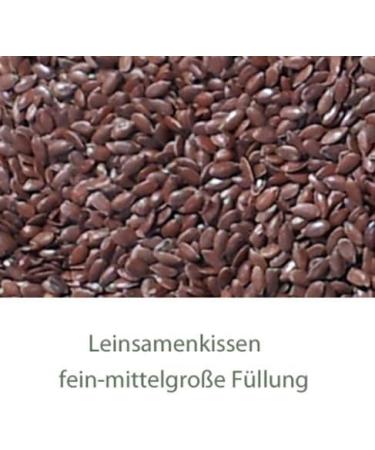 Organic 4-Chamber Linseed Pillow 20x60cm - Pink-White Heat & Grain Pillow for Comfort - International Shipping Available - Buy Online on GoSupps.com