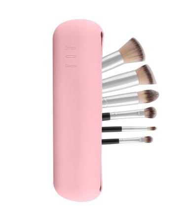 Silicone Makeup Brushes Case (Pink)
