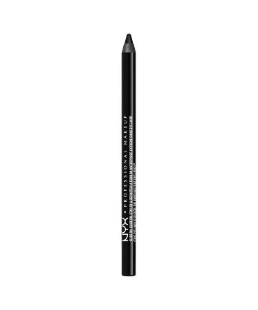 NYX PROFESSIONAL MAKEUP Slide On Pencil, Waterproof Eyeliner Pencil - Jet Black Jet Black 1 Count (Pack of 1)
