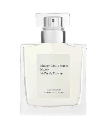Maison Louis Marie - No.09 Vall e de Farney Natural Eau de Parfum Spray | Luxury Clean Beauty + Non-Toxic Fragrance (1.7 fl oz | 50 ml)