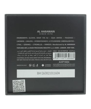 Al Haramain L'Aventure Eau de Parfum - 3.33 oz (100 ml) - Creed Aventus Inspired Fragrance for Men - Buy Online on GoSupps.com