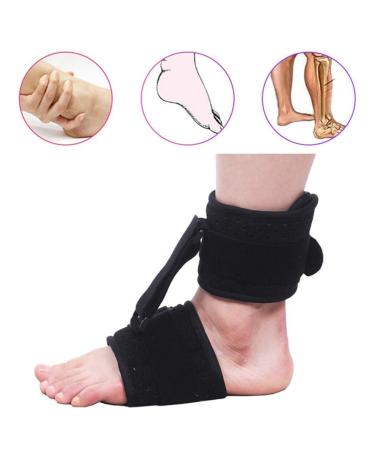 Adjustable Ankle Heel Splint for Plantar Fasciitis - Soft Night Support & Professional Stretching | International Shipping - Buy Online on GoSupps.com
