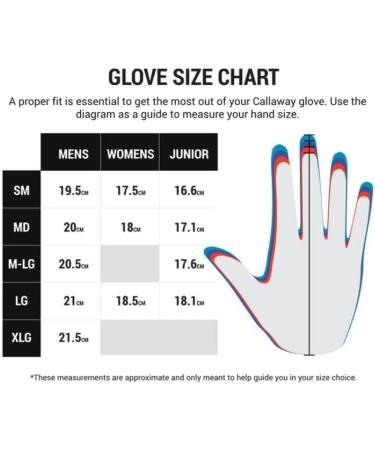 Callaway Women's Weather Spann Premium Synthetic Golf Glove - Small, White (Left Hand) - Buy Online on GoSupps.com