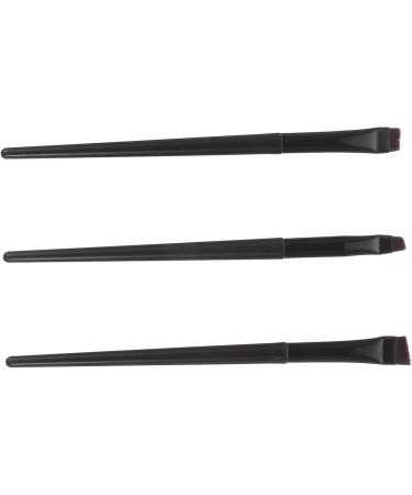 Baluue 9 Pcs Eyeliner Brush Eyebrow Brush Fine Point Eyeliner Brush Angled Eyeshadow Brush Black - Buy Online on GoSupps.com