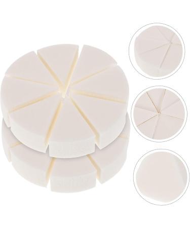 POPETPOP 10 Sets Triangular Sponge Puff Mini Makeup Sponge Triangle Powder Puff Makeup Wedge Sponges Triangle Cosmetic Sponge Emulsion Dry Puff Wedge Shape Girl White - Buy Online on GoSupps.com