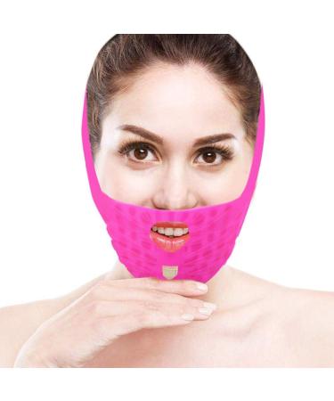 Facial Lifting Firming Slimming Mask Massage Face Silicone Bandage V Line Mask Neck Compression Double Chin Change Double Chain Mask Reduce Wrinkles