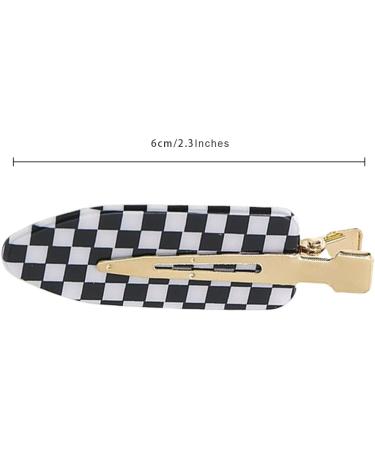scicent Hair Grips 6 Pieces Fashion No Trace Hair Clips with Spring No-Slip Hair Pins Acetate Hairpin for Makeup Hairstyle Accessories for Women Girls Cute Hair Barrettes for Party - 28606 - Buy Online on GoSupps.com