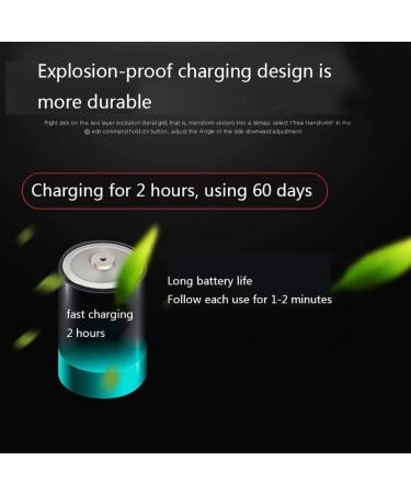 Ear and Nose Hair Trimmer - Professional Rechargeable Waterproof Clipper for Men & Women | Painless Dual Edge Blades - Buy Online on GoSupps.com