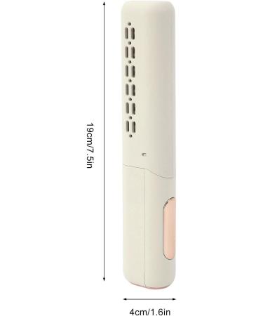 RiToEasysports Rechargeable Mini Hair Straightener - 3 Temp Settings Hair Straightener Brush for All Hair Types (Khaki) | International Shipping Available - Buy Online on GoSupps.com