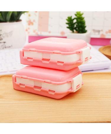 Cute Anime Cat Pill Box - 8 Compartment Travel Organizer | Pink & Blue Jewelry Cases | Perfect for Women | International Shipping Available - Buy Online on GoSupps.com