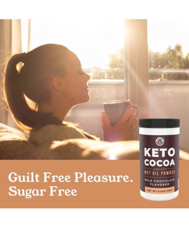 Keto Cocoa: Sugar-Free Hot Chocolate Drink Mix with Protein and MCT Oil - Low Carb - Buy Online on GoSupps.com