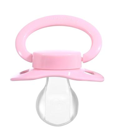 Landofgenie Large Teat Shield Pacifier - Adult Size Pink | International Shipping Available - Buy Online on GoSupps.com