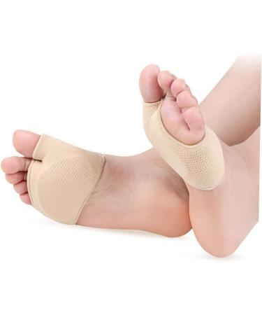 2pcs Forefoot Cushion Pads for Bunions & Hallux Valgus - Toe Straighteners & Heels Cushioning Pads - Buy Online on GoSupps.com