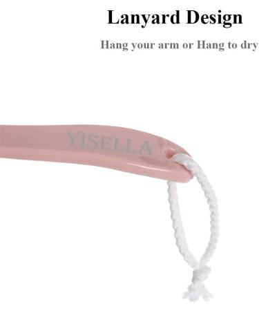 Long Handle Back Brush Shower Sponge for Women - Back Shower Scrubber Loofah Stick - Buy Online on GoSupps.com