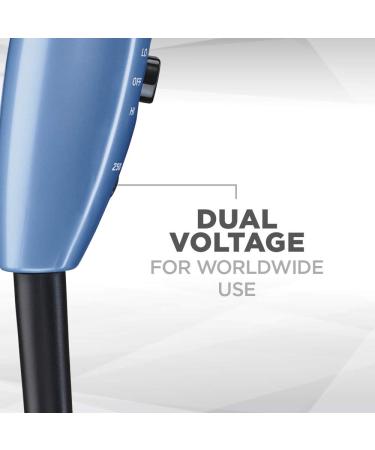 Conair 1600 Watt Compact Hair Dryer | Folding Handle | Dual Voltage Travel Dryer - Buy Online on GoSupps.com