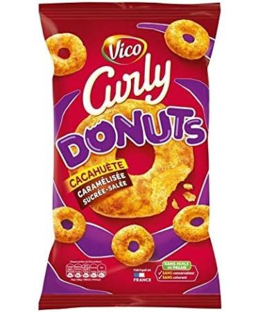 Curly Curly Peanut Donuts 100 g Pack of 2 - Buy Online on GoSupps.com