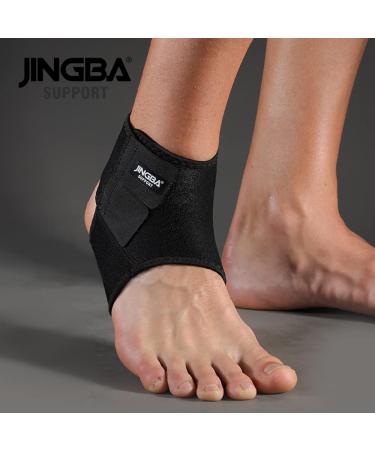 JINGBA Ankle Brace: Adjustable Athletics Tendon Wrap for Men & Women - One Size Fits All | Ankle Sleeve for Plantar Fasciitis & Achilles Support - Buy Online on GoSupps.com