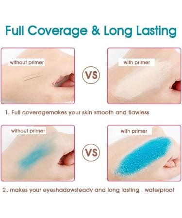 DE'LANCI Eyeshadow Primer Base Matt - Waterproof & Anti-Aging White Eye Primer - Buy Online on GoSupps.com