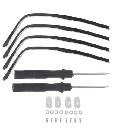 Gleavi 2 sentences glasses accessories glasses pads for screwing on the glasses frame temporary arms.