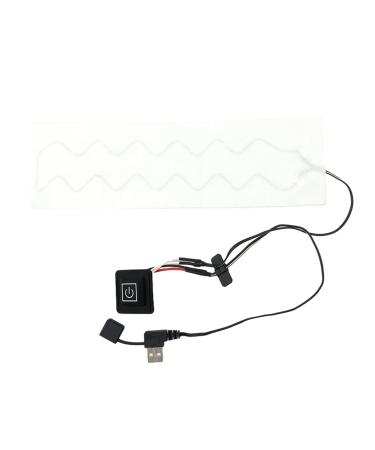 Usb top heating scarf heating cushion adjustable heating neckerchief heating pillow replacement for DIY heating clothing UsB heated scarf heating pillows