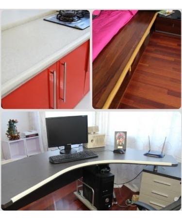 AKORD 2 Metre Safety Edge Protection for Child/Baby - Dark Brown - Baby Proofing Furniture Corners/Edges - Toddler Safety Solution - Buy Online on GoSupps.com