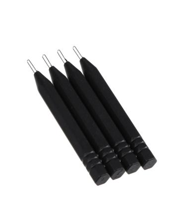 FRCOLOR 4pcs Steel Needle Rod for Hearing Aids Cleaning Earmold Cleaner Earwax Removal Tool Abs Steel Material Portable and Easy to Use
