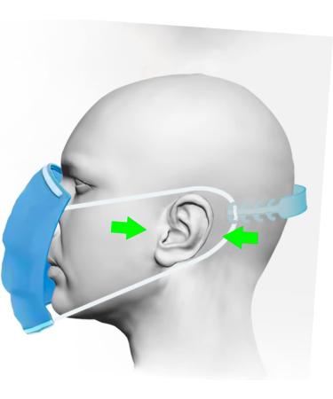 Buy BUIFULSIC Stap Hake 10ST MA Extension Hooks - Adjustable Earring Hooks & Face Cover Mask Extension Cable - Neck Pink 11x1.8cm - Fast International Shipping - Buy Online on GoSupps.com