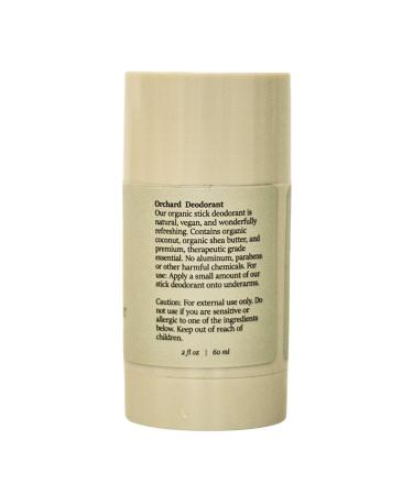 Organic Orchard Lemon Deodorant Sourced & Made in Israel | All Natural for Men & Women No Stain Aluminum Free & Zero Waste | Cruelty Free Vegan Citrus Scent - 1.7 Fl Oz - Buy Online on GoSupps.com