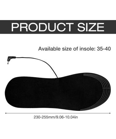 Buy IxyHKB Heated Insulation Soles - USB Rechargeable Foot Warmers Washable Heating Pillows 3 Heat Levels Perfect Heated Shoe Inserts for Men (Sizes 35-40) - Buy Online on GoSupps.com
