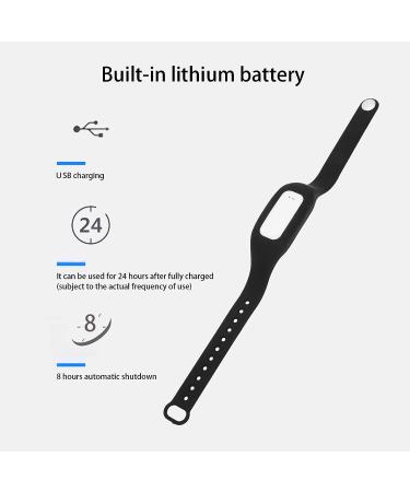 Anti Snoring Sleep Bracelet | USB Charging | Intelligent Micro Band | Adjustable Wristband (Black) - Buy Online on GoSupps.com