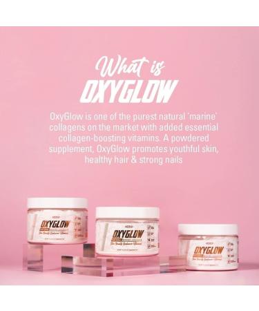 EHP Labs OxyGlow Natural Marine Collagen Powder - Hydrolyzed Marine Collagen Peptides Powder - Boosts Skin Elasticity & Firmness Accelerates Nail Growth & Strengthens Hair 30 Serves (Unflavored) - Buy Online on GoSupps.com