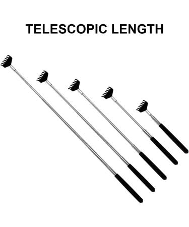 Buy Pack of 2 Telescopic Back Scratchers | Rubberized Handle & Extendable Up to 68cm | International Shipping - Buy Online on GoSupps.com