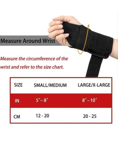 Buy Thumb Splint & Wrist Brace for Carpal Tunnel - Tendonitis & Arthritis Support (L/XL Right Black) - International Shipping Available - Buy Online on GoSupps.com