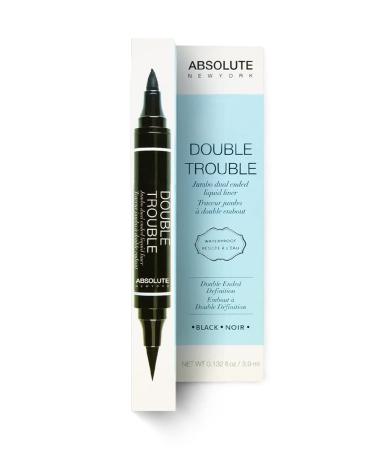 Absolute New York Double Trouble Liner - Dual-ended Eyeliner for Precision and Definition - Buy Online on GoSupps.com