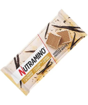  Nutramino Nutramino - Nutramino Protein Wafers (12 x 39 g) - Waffles - Vanilla - Buy Online on GoSupps.com