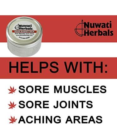 Healing Balm Massage for Sore Muscles & Joints | Indian Blanket Balm with Cinnamon Cloves & Menthol | 4 Ounces Soothing Relief for Pain - Buy Online on GoSupps.com