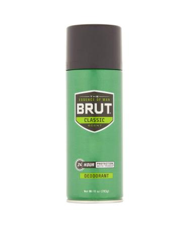 Brut Deodorant 10oz Aerosol Classic Scent (3 Pack) - Buy Online on GoSupps.com
