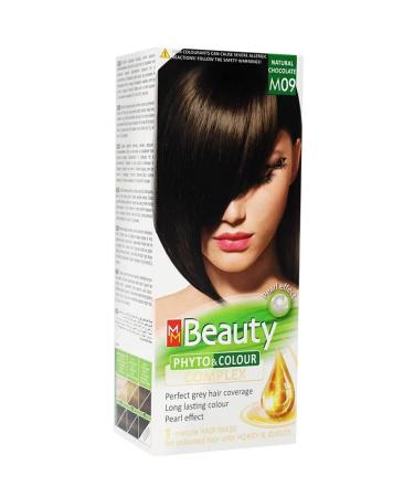 Elea MM Beauty Permanent Hair Color MM Beauty & Phyto Color Complex 125g - No. M09 Natural Chocolate