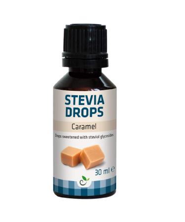 Sukrin Stevia Drops Caramel 30 ml - Buy Online on GoSupps.com